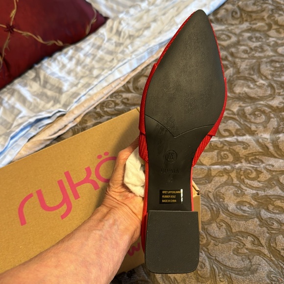 Vivaia Yaffa Mule Ruby Red Size 40 - Picture 4 of 7